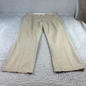Polo Ralph Lauren Mens Relaxed Fit Chino Pants Tan Khaki 100% Cotton 38x32